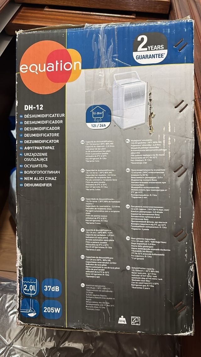 Deshumificador Equation DH-12
