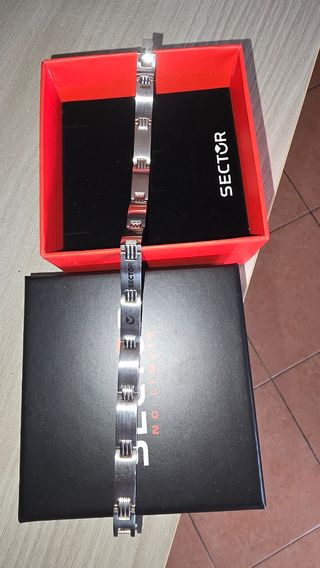 Bracciale Sector uomo acciaio