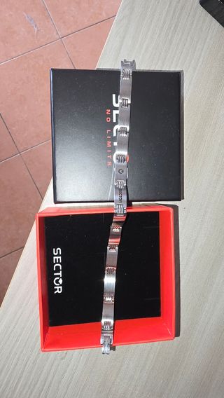 Bracciale Sector uomo acciaio
