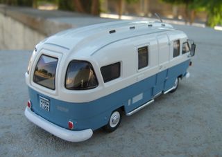 CAMPING CAR ORION 1973 1/43 IXO MOTORHOME Nuovo 