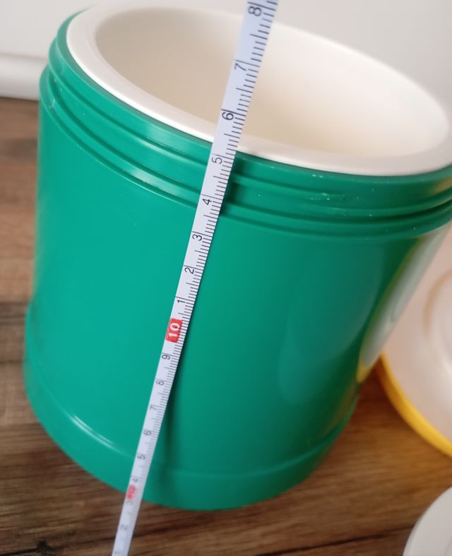 Termo comida sólido vintage