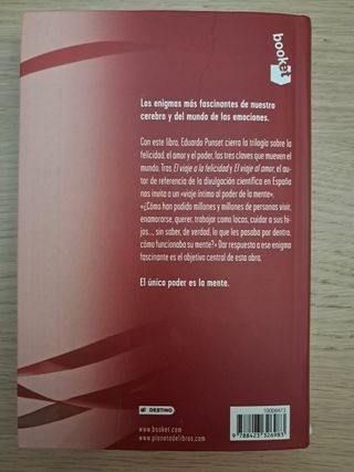 El viaje al poder de la mente, Eduardo Punset.