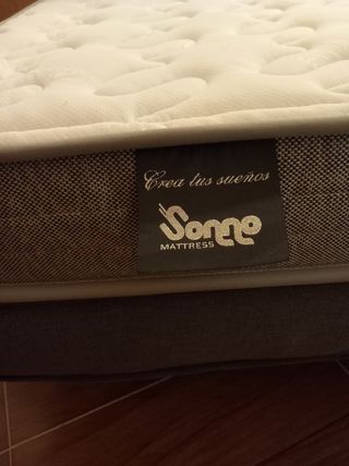 Sofá cama gris - 2 plazas
