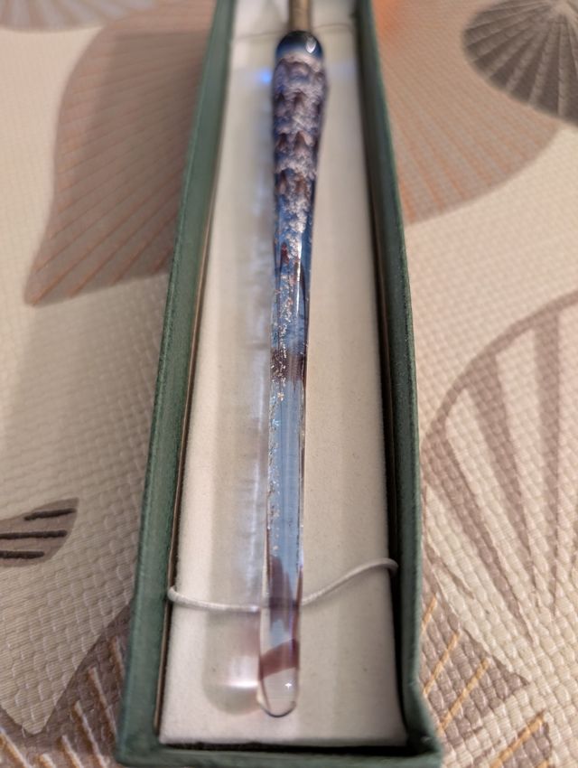 Penna stilografica in vetro di Murano