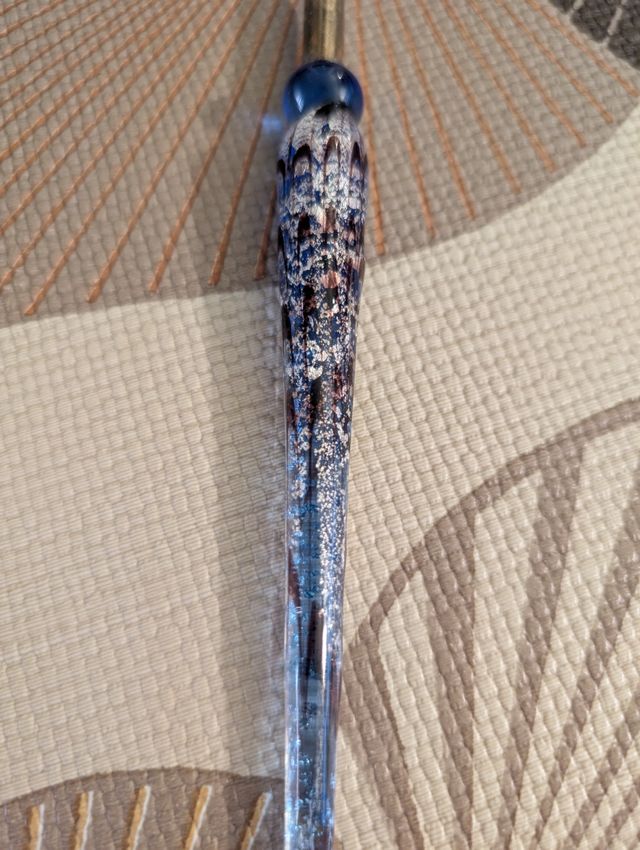 Penna stilografica in vetro di Murano