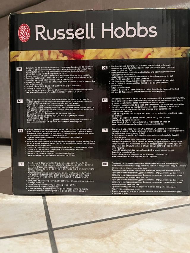 Russell Hobbs cuociriso/pentola cottura a vapore