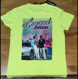 Camiseta LEG3ND Miami Vice Amarilla