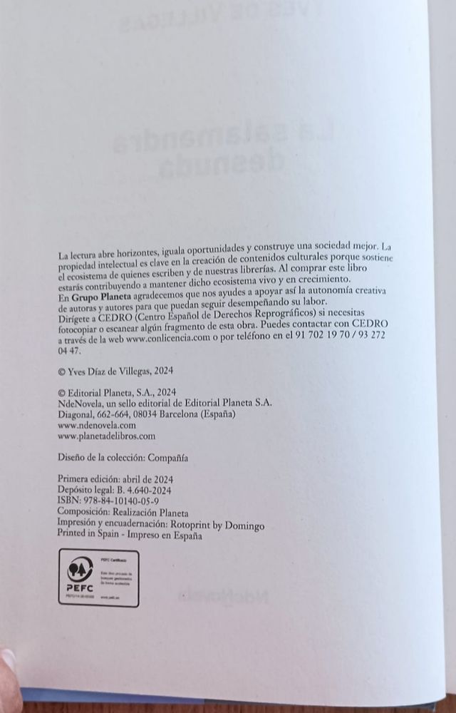 La salamandra desnuda