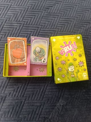 Juego de mesa Virus.