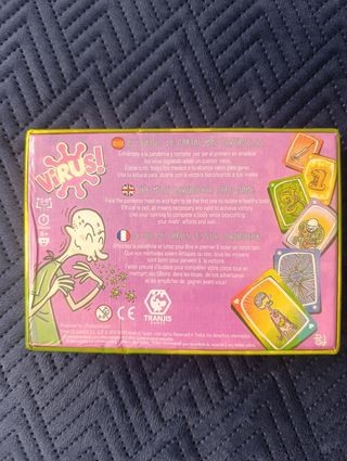 Juego de mesa Virus.