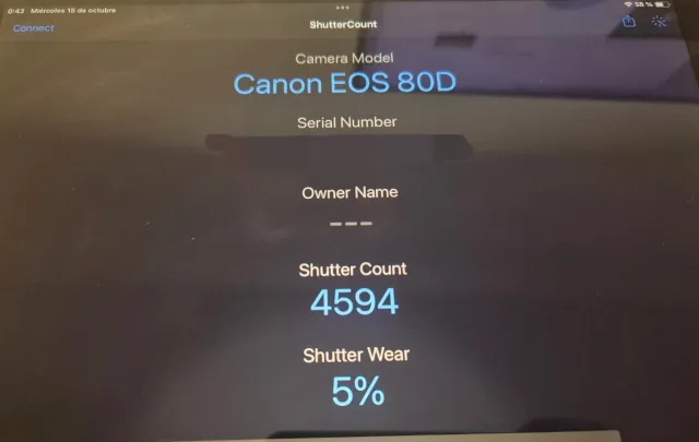 Canon EOS 80D - SÓLO 4.500 disparos
