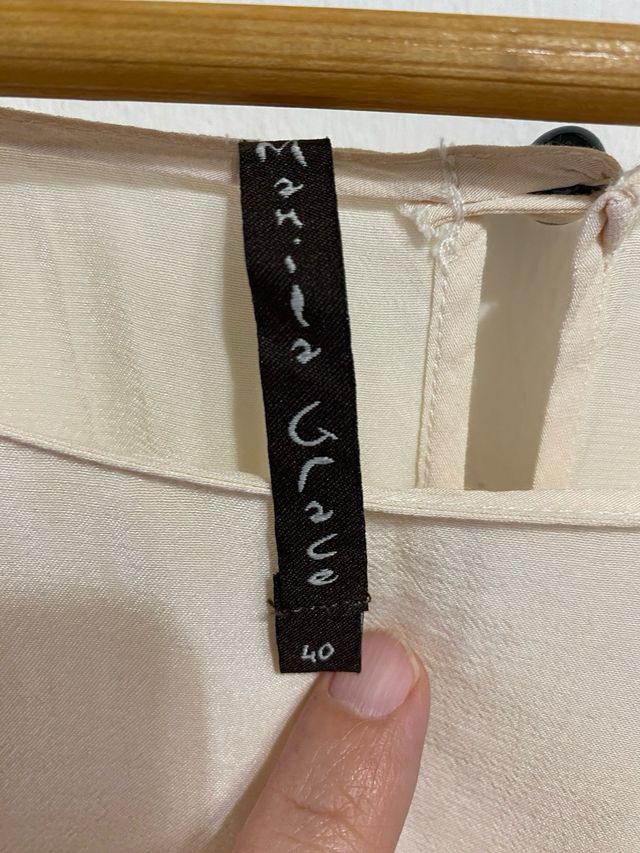 Manila Grace - Abito lungo beige