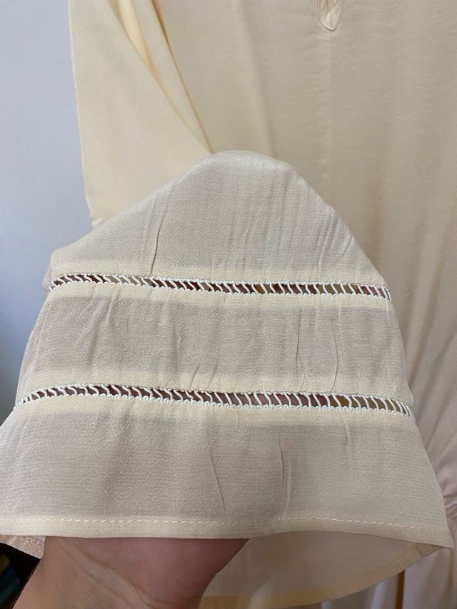 Manila Grace - Abito lungo beige