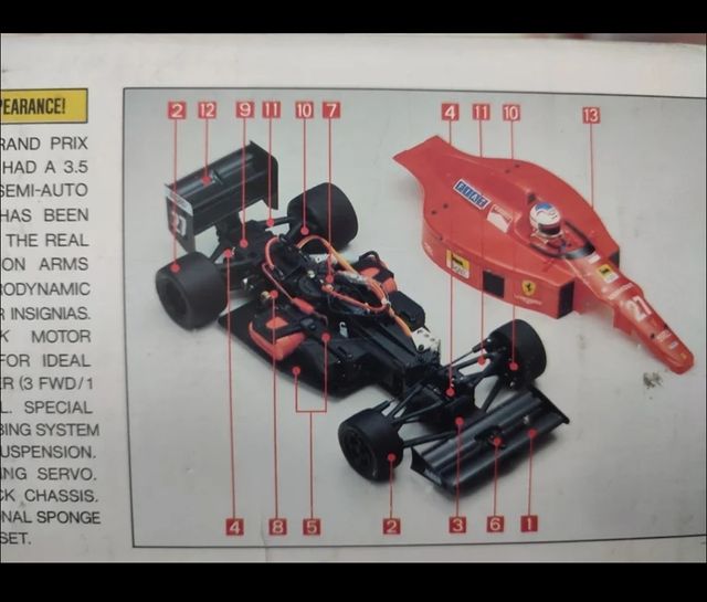 Kyosho Ferrari F189 RC 1:10