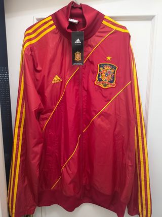 Chaqueta España Adidas Roja