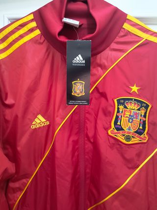Chaqueta España Adidas Roja