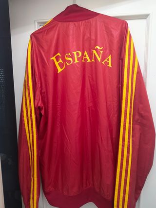 Chaqueta España Adidas Roja