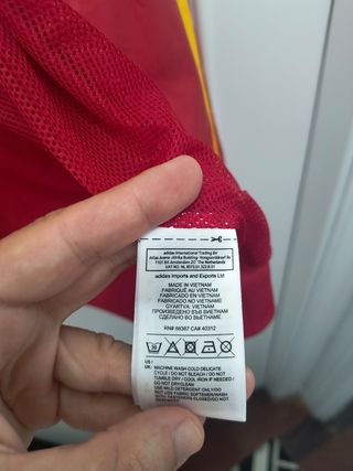 Chaqueta España Adidas Roja