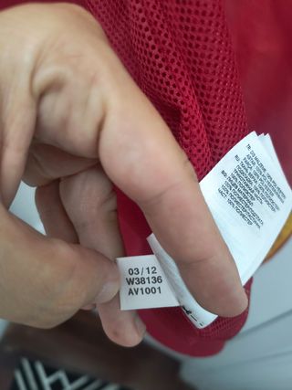 Chaqueta España Adidas Roja