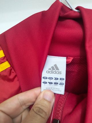 Chaqueta España Adidas Roja