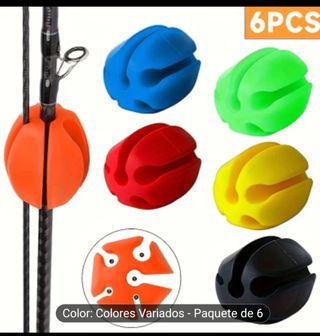 Soportes para Caña Pesca - 6uds