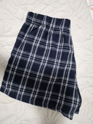 Pantalones cortos pijama cuadros