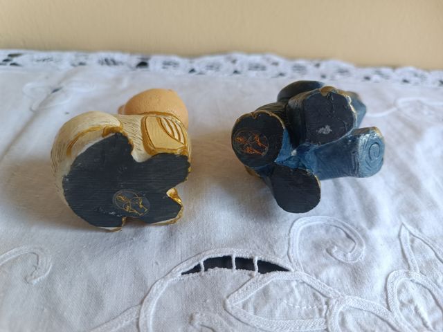 Statuette Gatto & Elefante