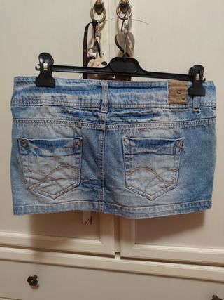Minigonna jeans vintage