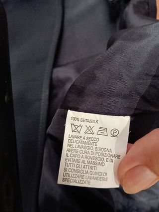 Gonna Luisa Spagnoli nera tg. XL