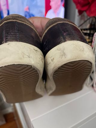 Golden Goose Zapatilla marrón-púrpura