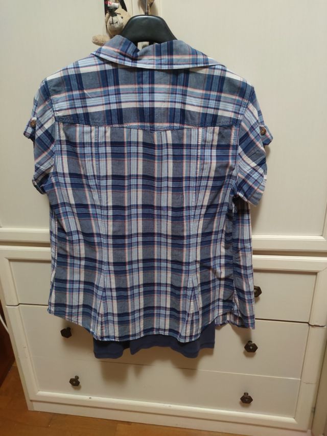 H&M - Camicia e canotta a quadri, L