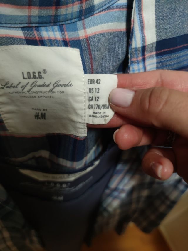 H&M - Camicia e canotta a quadri, L