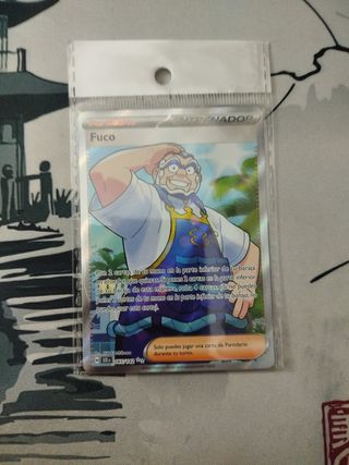 Carta Pokémon Entrenador Fuco - 165/142 ⭐⭐