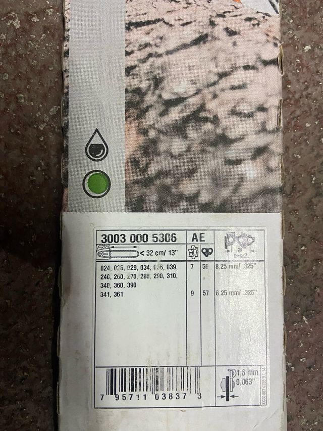 Espada Stihl 3003 000 5306