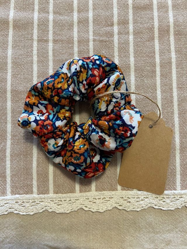 Scrunchie handmade in cotone
