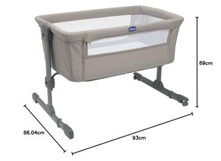 Minicuna Chicco Next2Me Air Gris