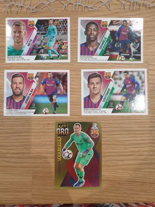 Cromos FC Barcelona liga éste 19-20.