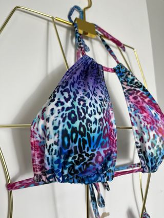 Bikini estampado animal multicolor