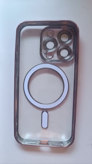 Funda iPhone 14 Pro Rosa Metalizada