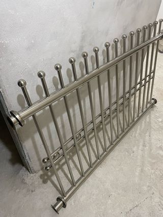 reja de acero inoxidable de 1.70 x 130