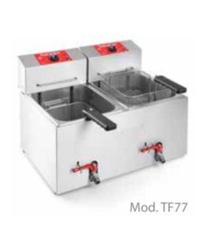 Freidora Valentine TF77 doble