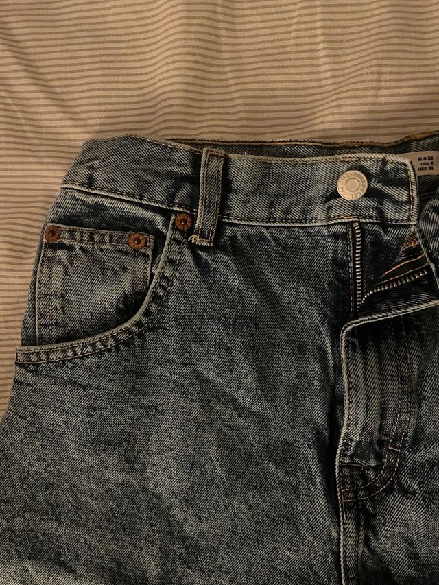 Short Vaqueros Pull&Bear azules