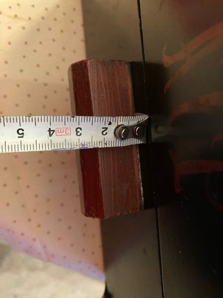 Caja madera pintada a mano - Pato