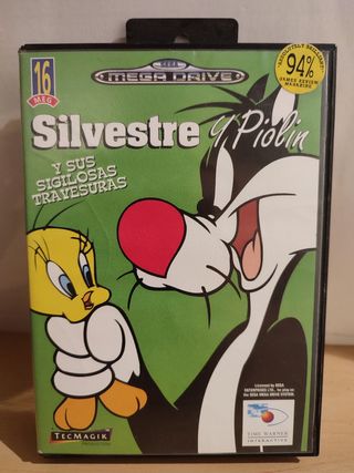 Sega Megadrive: Silvestre y Piolín pal españa
