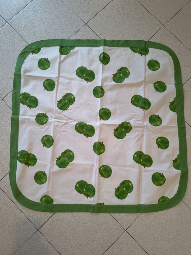 Centrotavola mele verdi - Cotone