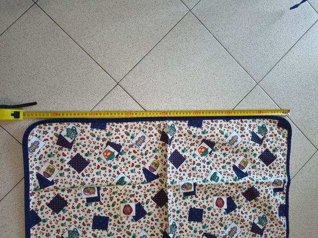 Centrotavola cotone Bottaro floreale