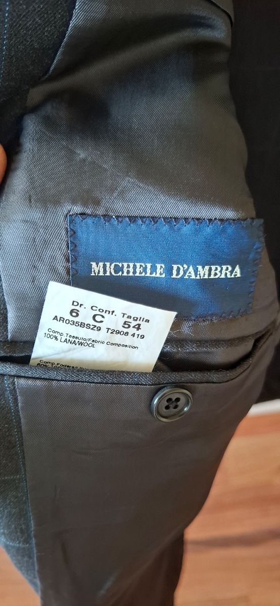 TRAJE DE CHAQUETA PARA HOMBRE TALLA 54