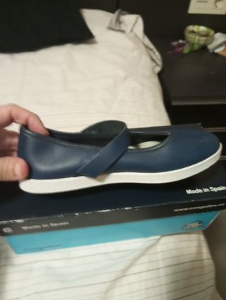 Manoletinas Conguitos niña - Azul marino -talla 31