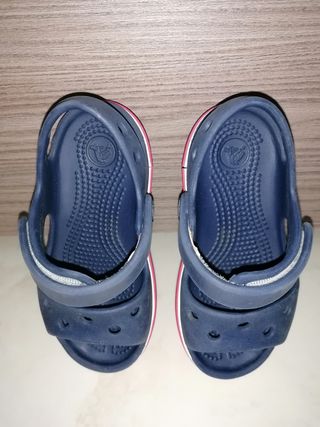 Sandali Crocs bimbo C8 blu