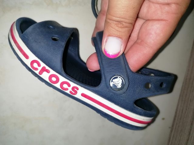 Sandali Crocs bimbo C8 blu